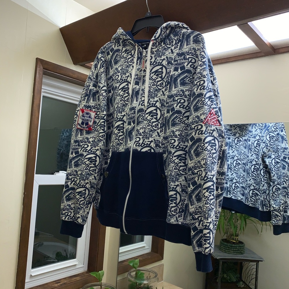 🔹 PABST and K2 Hoodie Sweatshirt